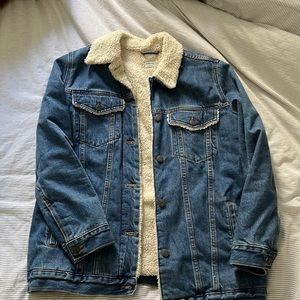 Gap oversized denim jacket